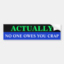 Search for ows bumper stickers Owes