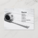 Recherche de dimension cartes visite Mesure