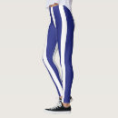 Search for navy blue white stripes leggings Geometric