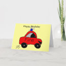 Search for fire engines birthday cards Kids