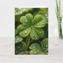 Search for four leaf clover cards Green