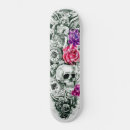Search for rose flower skateboards Skull