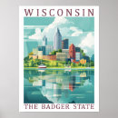 Search for wisconsin state Illustration