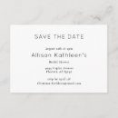 Search for save the date enclosure cards Bridal shower
