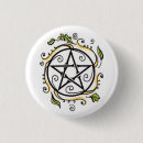Search for pentacles buttons Pagan
