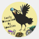 Search for cute crow stickers Raven