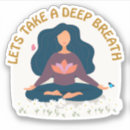 Search for meditation stickers Nature