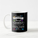 Search for all things through christ mugs Religious