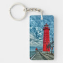 Search for usa rectangular keychains Red