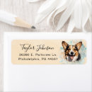Search for cardigan return address labels Cardigan welsh corgi