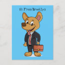 Search for funny business postcards Dog