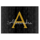 Search for black and gold cutting boards Girly