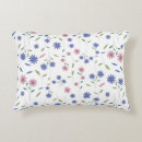 Recherche de motif floral bleu coussins Sans couture