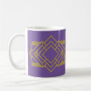 Search for rectangle shapes mugs Gold