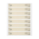 Search for initial b return address labels Monograms