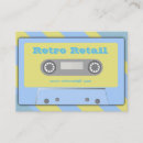 Search for retail business cards Blue