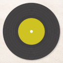 Recherche de vinyl record dessous de verres Enregistrement