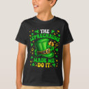 Search for leprechaun kids tshirts St patrick