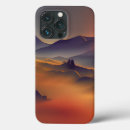 Recherche de paysage magique iphone coques Coucher de soleil