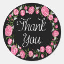 Search for peony wedding stickers Black