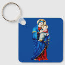 Search for virgin mary keychains Jesus
