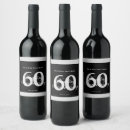 Search for 60th anniversary wine labels Modern