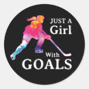 Search for hockey girl stickers Player