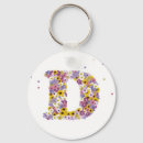 Search for letter d keychains Flowers