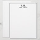 Search for plain business stationery Minimalist