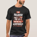 Recherche de som tshirts Chemise paganini