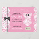 Search for pink black lingerie party invitations Bra