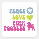 Search for pink poodle stickers Retro