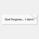 Search for forgiveness bumper stickers Church