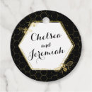 Search for honey wedding favour tags Gold