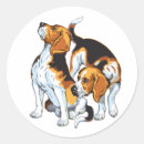 Search for beagle hound stickers Dog
