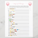Recherche de emoji baby shower games Moderne
