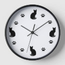 Search for silhouette clocks Pets