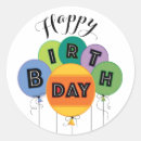 Recherche de ballon bleu autocollants Rond