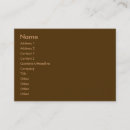 Search for retro chubby business cards Colour