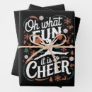 Search for cheerful wrapping paper Santa