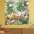 Search for vintage floral canvas prints Cottagecore