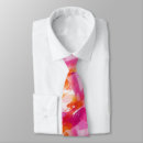 Search for pink and orange ties For her