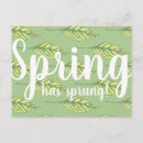 Search for spring leaves postcards Foliage
