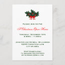 Search for classic christmas invitations Holly