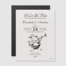 Search for alice in wonderland save date invitations White rabbit
