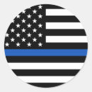 Search for blue thin line stickers Cop