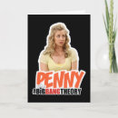 Recherche de penny vœux cartes Le big bang