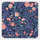 Search for abstract flowers pattern stickers Decorative
