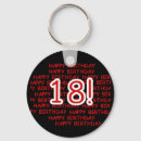 Search for a 18 keychains Birthday