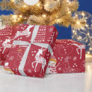 Search for jingle wrapping paper Snow